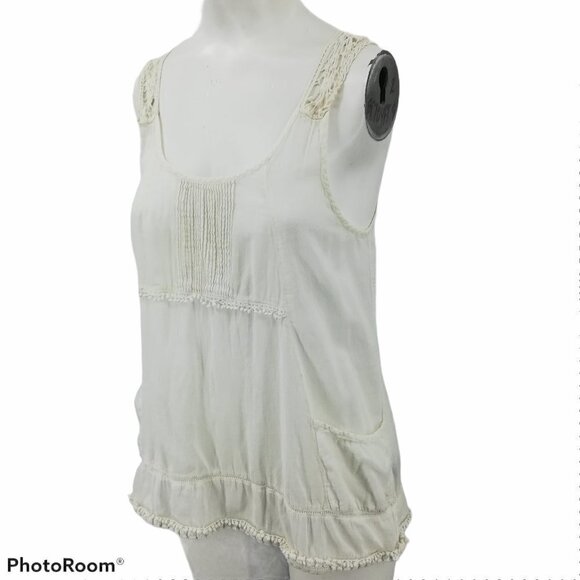 Hippie Laundry Sheer Tank Top Size M - Picture 2 of 13